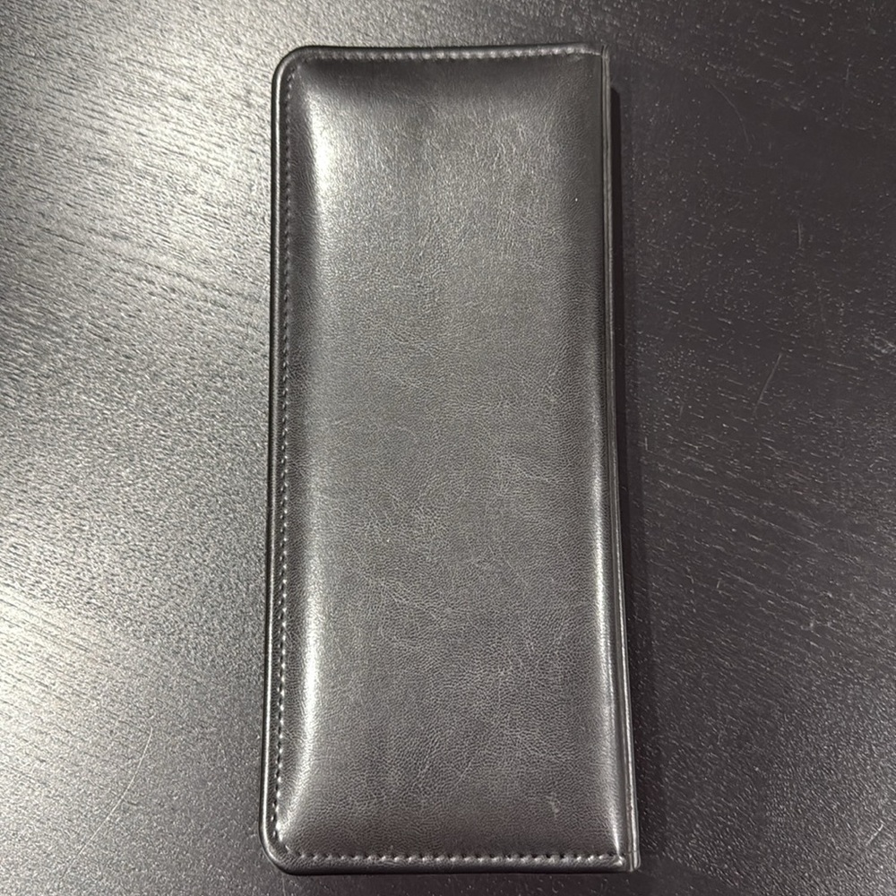 Harley-Davidson Black Leather Card Display Organizer - Picture 2 of 8